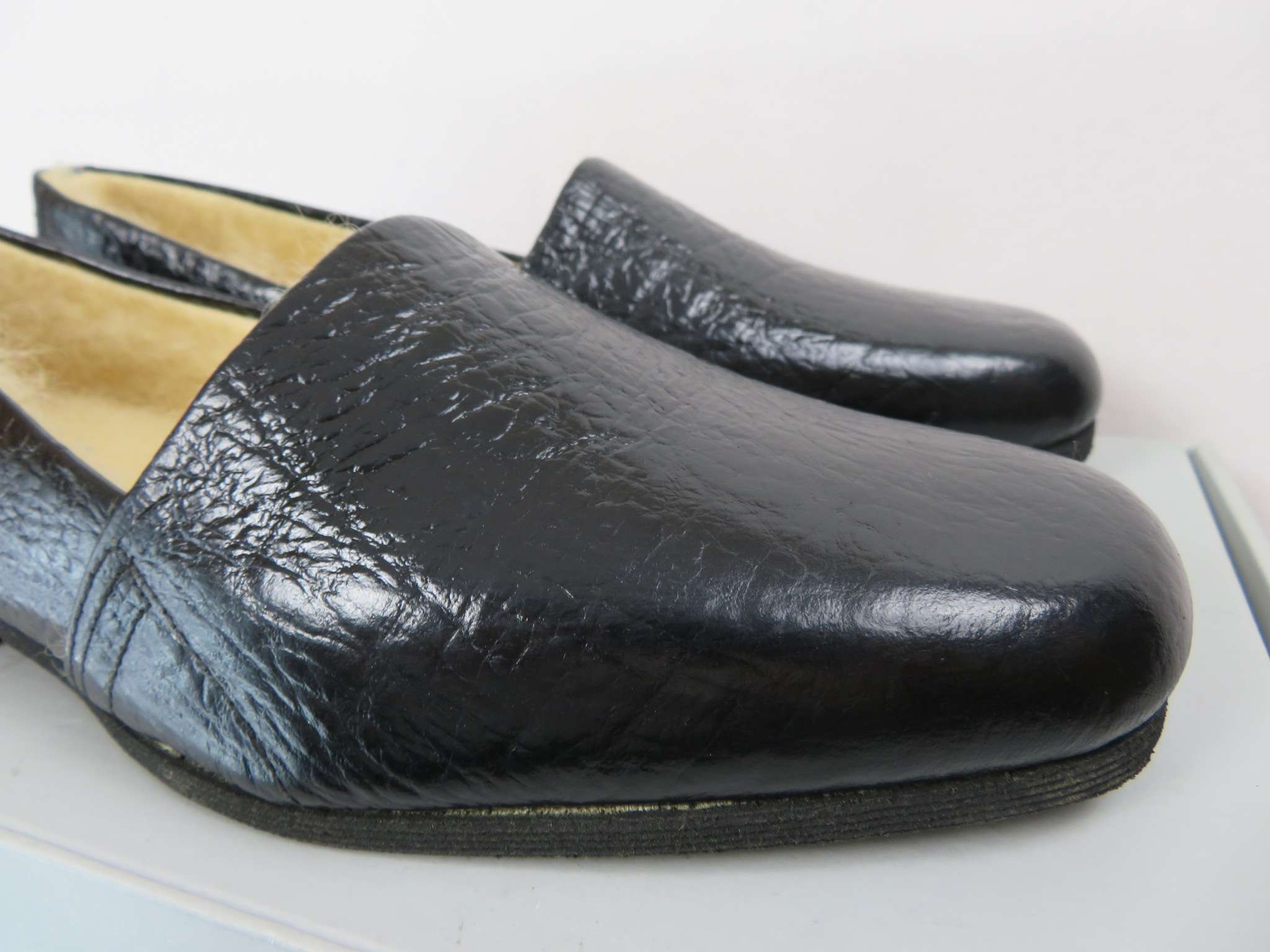 Chaussures homme noires doublées fourrure idéales pour l’hiver