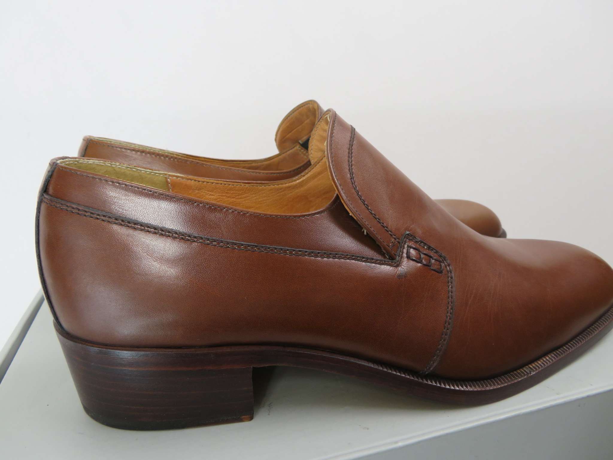 Bruine leren damesschoenen FRAMED maat 43 stijlvol en comfortabel