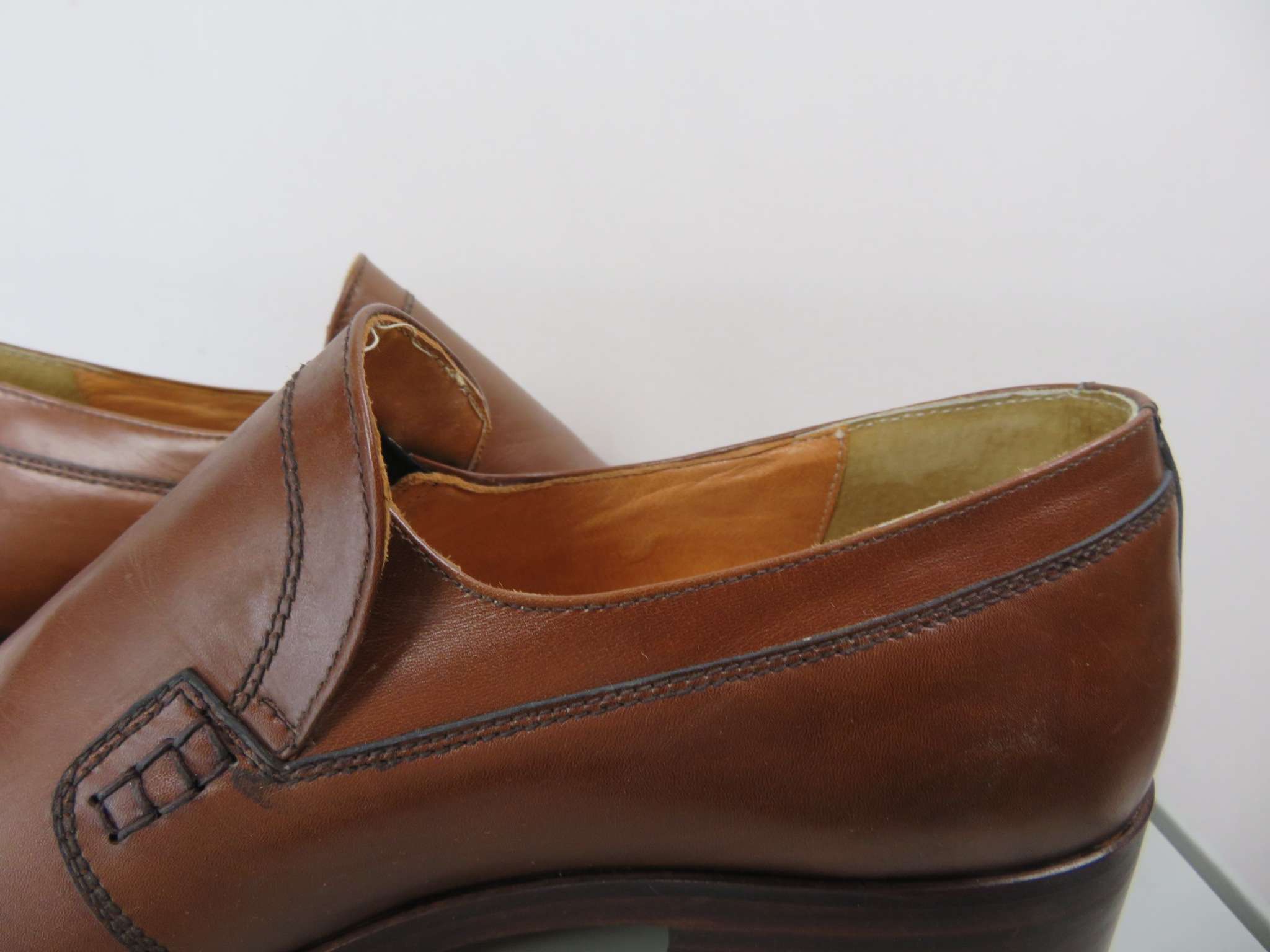 FRAMED women shoes brown leather size 43 refined look