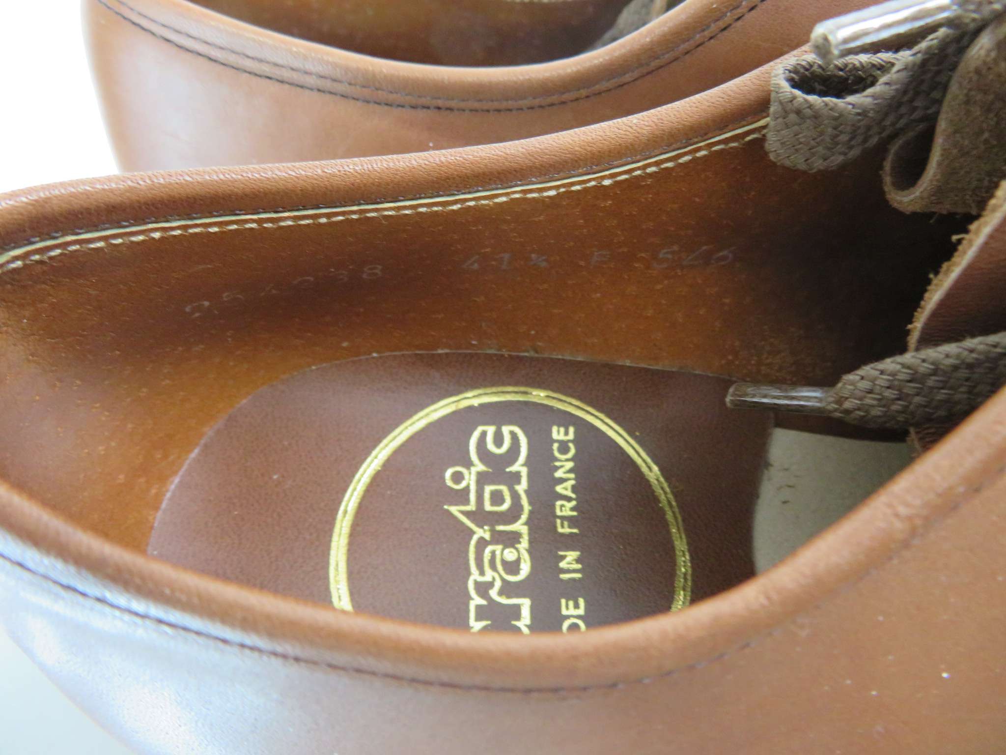 Scarpe donna Pratic marroni Made in France eleganti e comode